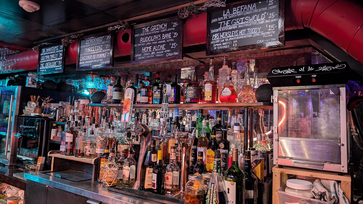Krampus Back Bar